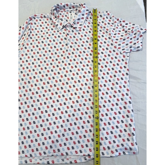 St. Louis Cardinals Golf Style MLB Polo Shirt Adult Size XL SGA Promo - Picture 3 of 6